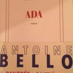 Antoine Bello, son nouvel ouvrage : ADA