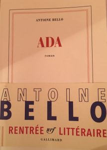 ADA par Antoine Bello