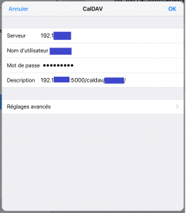 Ios Synchronisation : Ajouter un compte -4